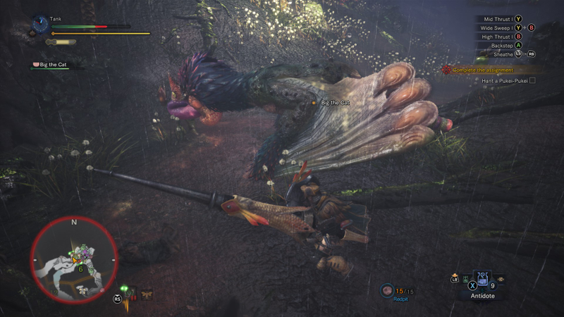 Plus there’s always a nifty visual indication for what exactly the Pukei-Pukei has eaten and what mood it is in so you always know what to look out for.